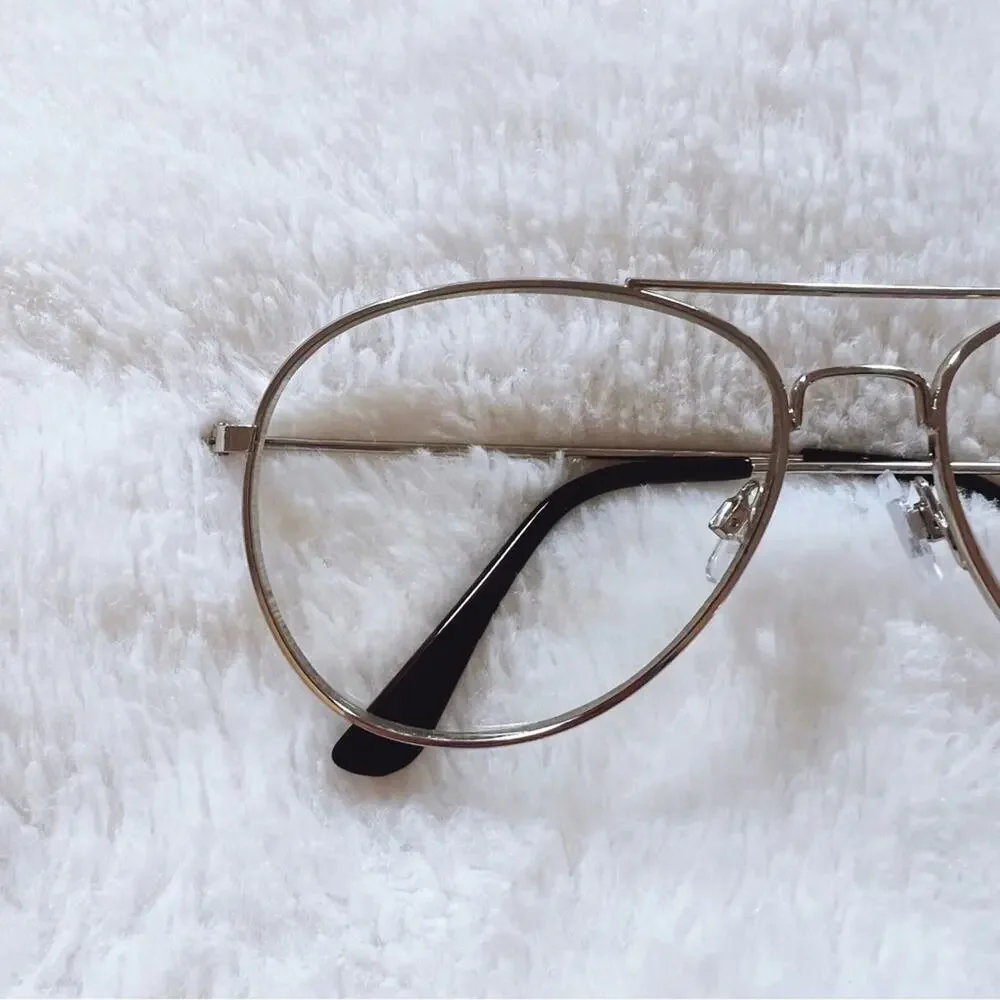 Noelle Silver Blue Light Glasses